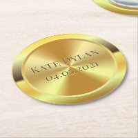 Custom Simulated Engraved Gold