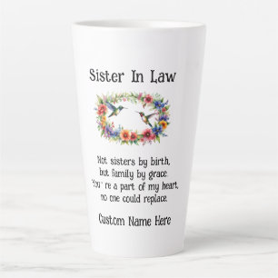 Custom Sister In Law Best Friends Coffee/Latte Mug