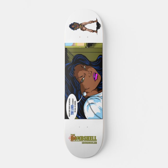 custom skate board (Front)