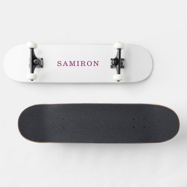 Custom  skateboard (Horz)