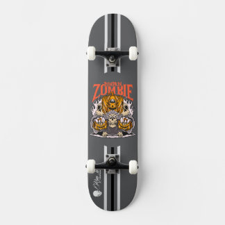 Custom Skateboard Deck - "Pumpkin Zombie"