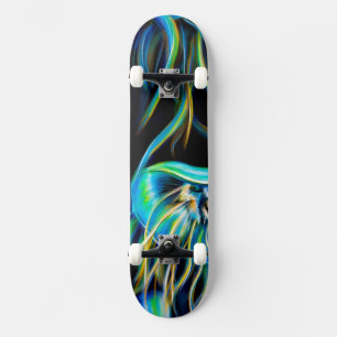 Custom Skateboard "Jelly Fish"