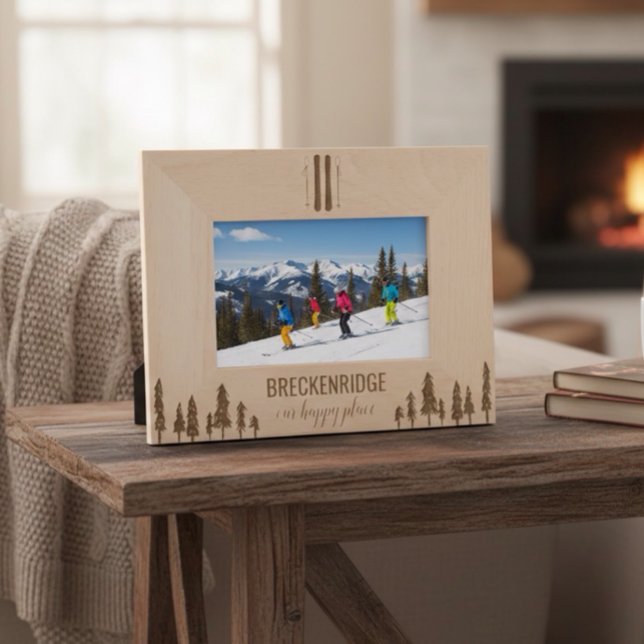 Custom Ski Resort Vacation  Etched Frames (Creator Uploaded)