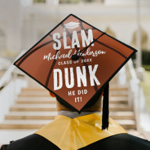 Custom Slam Dunk' Basketball Graduate 