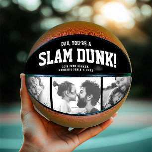 Custom SLAM DUNK Dad Photo Collage Cool Basketball