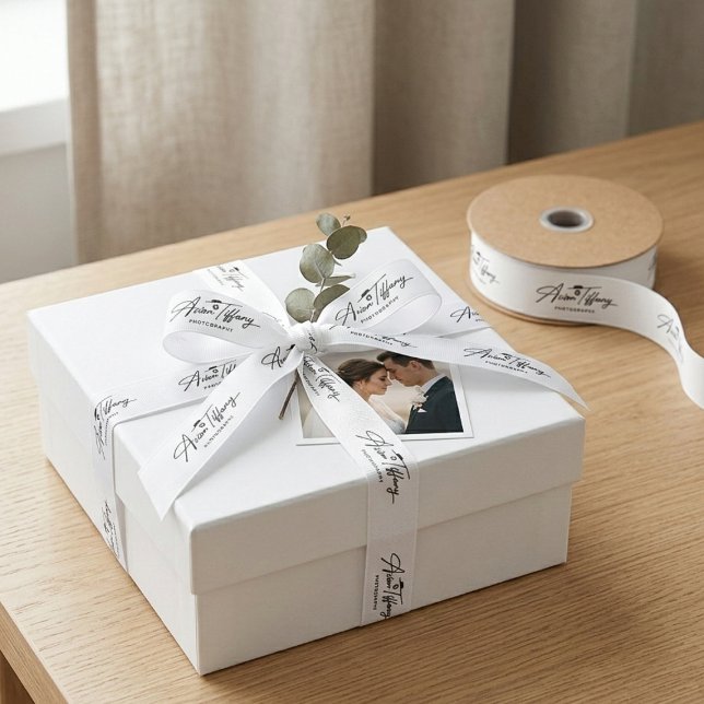 Custom Small Business Branding  Grosgrain Ribbon (Custom Small Business Branding Grosgrain Ribbon)