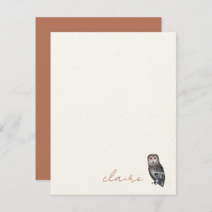 Custom Small Business Supplies Note Card