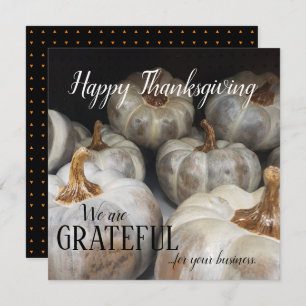 Custom Small Business Thanksgiving Cards