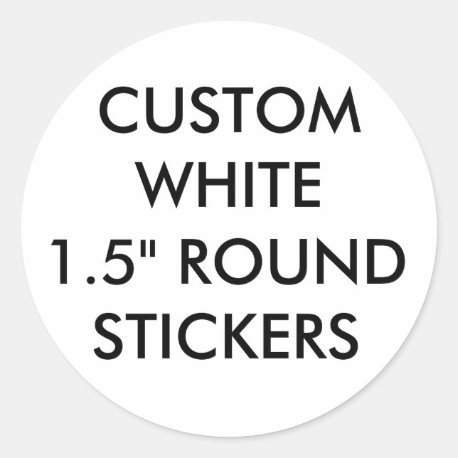 Custom Small Glossy 1.5" Round Stickers (Front)