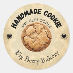 Custom Snickerdoodle Cookie Labels