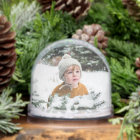 Custom Snow Globe Photo