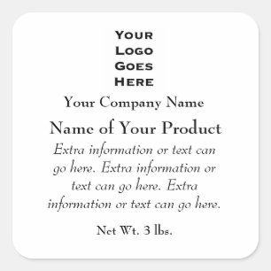 Custom Soap or Cosmetics Label with Logo - 1
