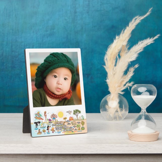 Custom SoCal 5x7 Plaque (Side)