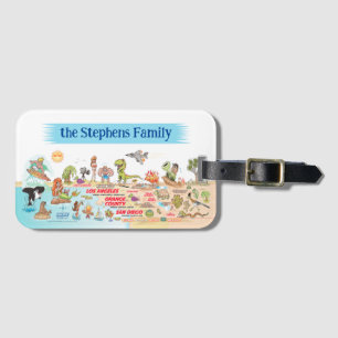 Custom SoCal Luggage Tag