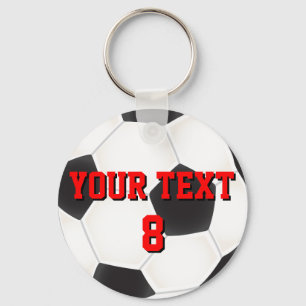 Custom Soccer Ball Keychain