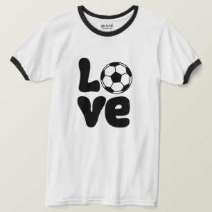Custom Soccer Fan T-Shirt Cute Game Day Outfit