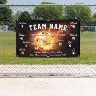 Custom Soccer/Football Team Spirit Banner