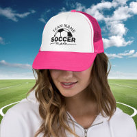 Custom Soccer Mum Team Name Hot Pink
