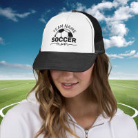Custom Soccer Mum Team Name Number Black