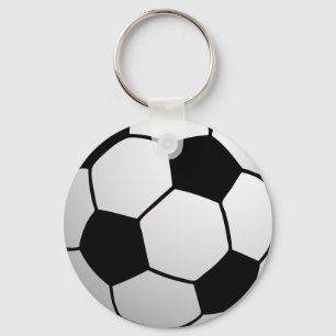 Custom SoccerBall for soccer Teams and Soccer Fans Key Ring