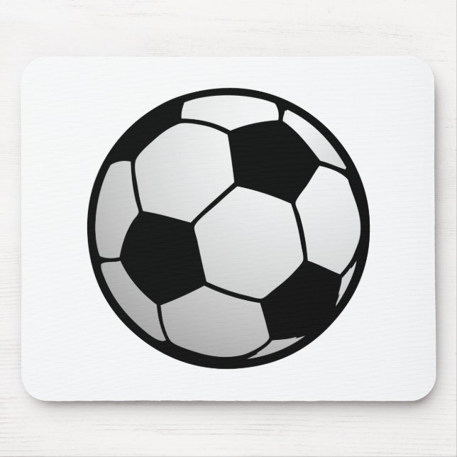 Custom SoccerBall for soccer Teams and Soccer Fans Mouse Mat (Front)