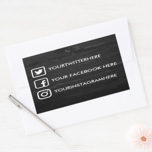 Custom Social Media Stickers