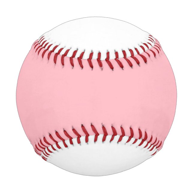 Custom Soft Pink Baseball (Front)