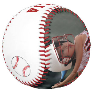 Custom Softball Player Name Number Photo