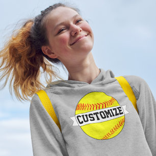 Custom Softball Team Name, Player Name and Number