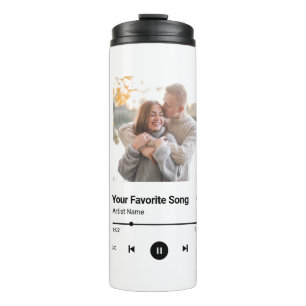 Custom Song Favourite Song One Photo  Coffee Mug