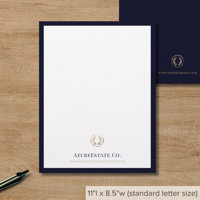 Custom Sophisticated Business Letterhead (Creator Uploaded)