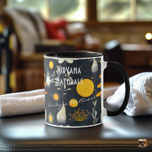 Custom Spa and Wellness Business Mug with Florals