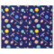 Custom space navy wrapping paper