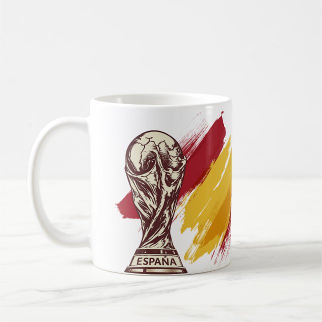 Custom Spain World Champions Mug (Left)