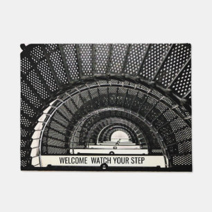 Custom Spiral Staircase Door Mat