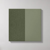 Custom Split Moss Green Canvas — Texture + Solid