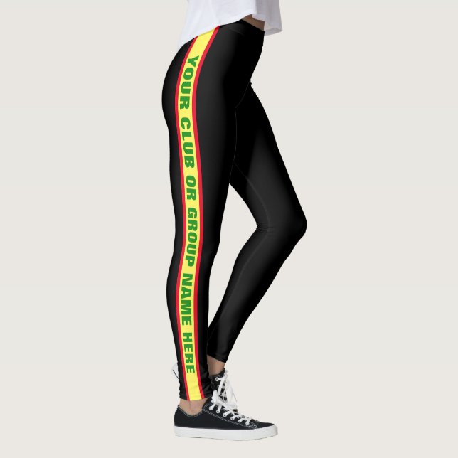 Custom Sports Club Leggings (Right)