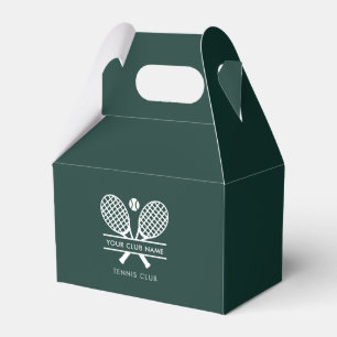 Custom Sports Club Name Lawn Tennis Team Players Favour Box