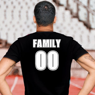 Custom Sports Jersey - Family Support Section T-Shirt