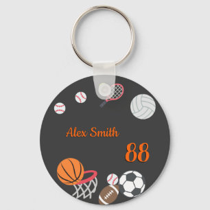 Custom Sports Key Ring
