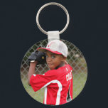 Custom Sports Photo Keychain<br><div class="desc">Custom Sports Photo Keychain: Click "change" under the placeholder image and replace it with your own! A great way to show your love and support for your favourite athlete!</div>