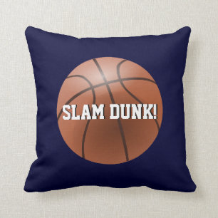 Custom Sports Pillow - Basketball Throw Pillow
