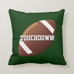 Custom Sports Pillow - Football Throw Pillow