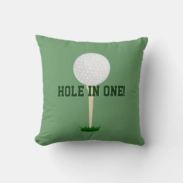 Custom Sports Pillow - Golf Throw Pillow (Front)