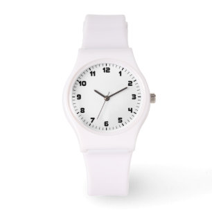 custom sporty silicon women's watch