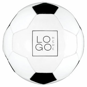 Custom Square Business Logo Branded Customised  Football