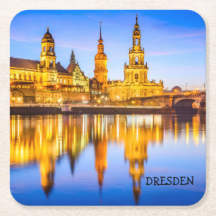 Custom Square Coasters Dresden