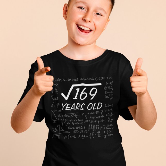 Custom Square Root Funny Birthday For Math Lover T-Shirt (Creator Uploaded)