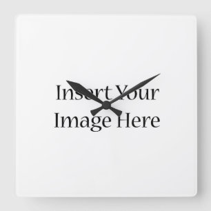 Custom Square Wall Clock