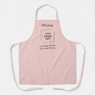 Custom Staff Name Company Branding Kitchen Style Apron